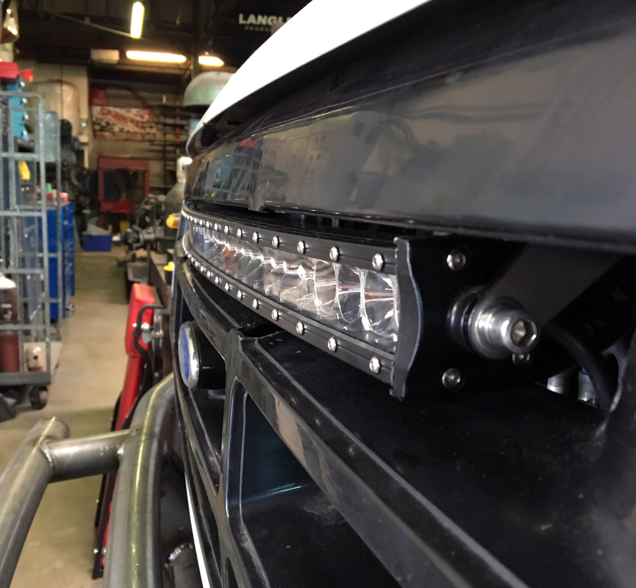 Studiet begynde Pub LED Light Bar Bracket / Ford Bronco & F Series - Solo Motorsports