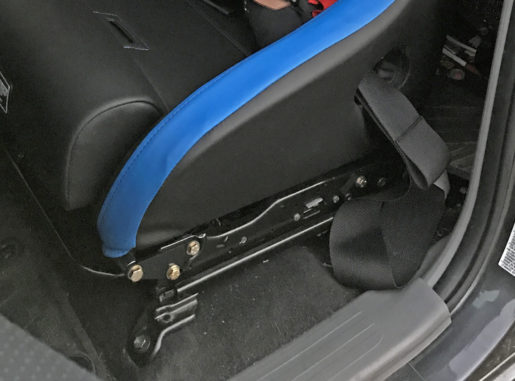 Toyota Tacoma Suspension Seat to stock seat slider Brackets (3) Toyota Tacoma Suspension Seat Brackets