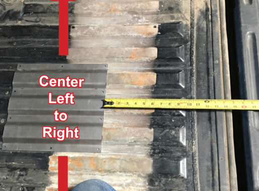 Ford-Bronco-Gas-Tank-Access-Cover-Installation Gas Tank Access Cover / 1980-1997 Ford Bronco & F-Series