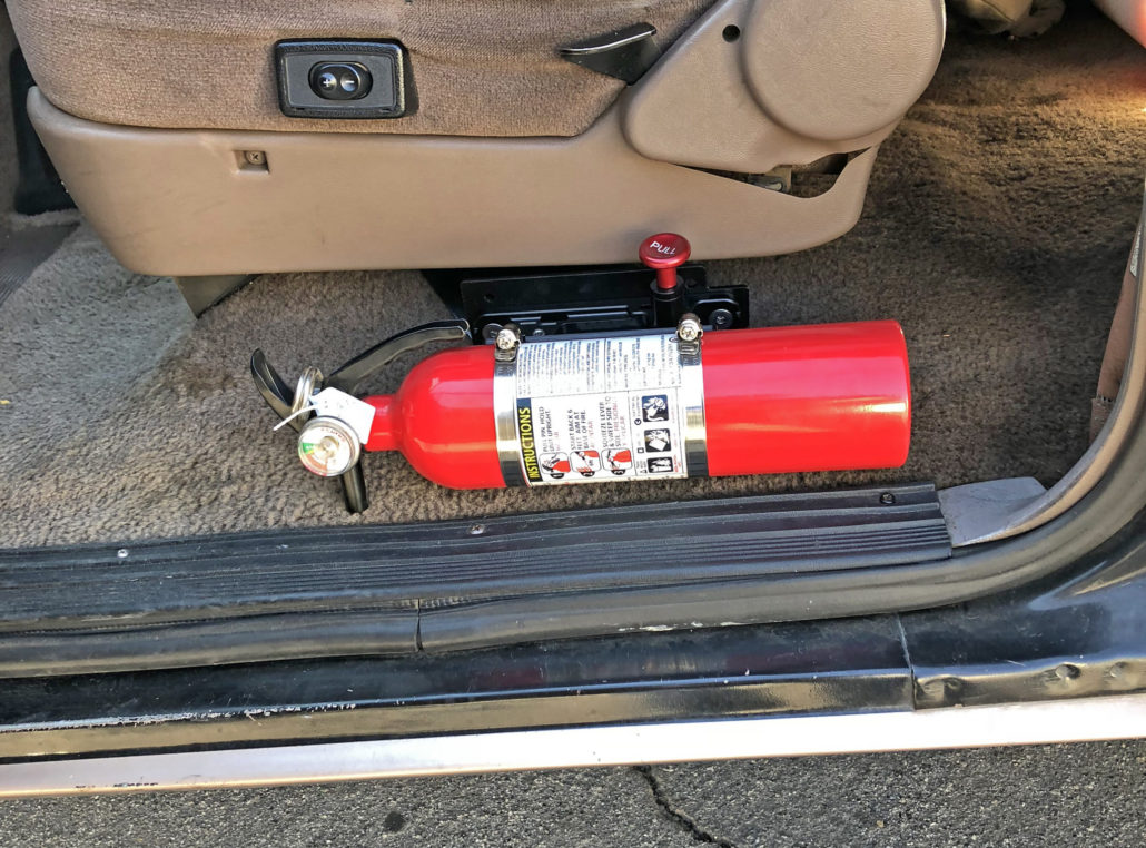 Bronco Fire Extinguisher Mount / 19871996 Solo Motorsports