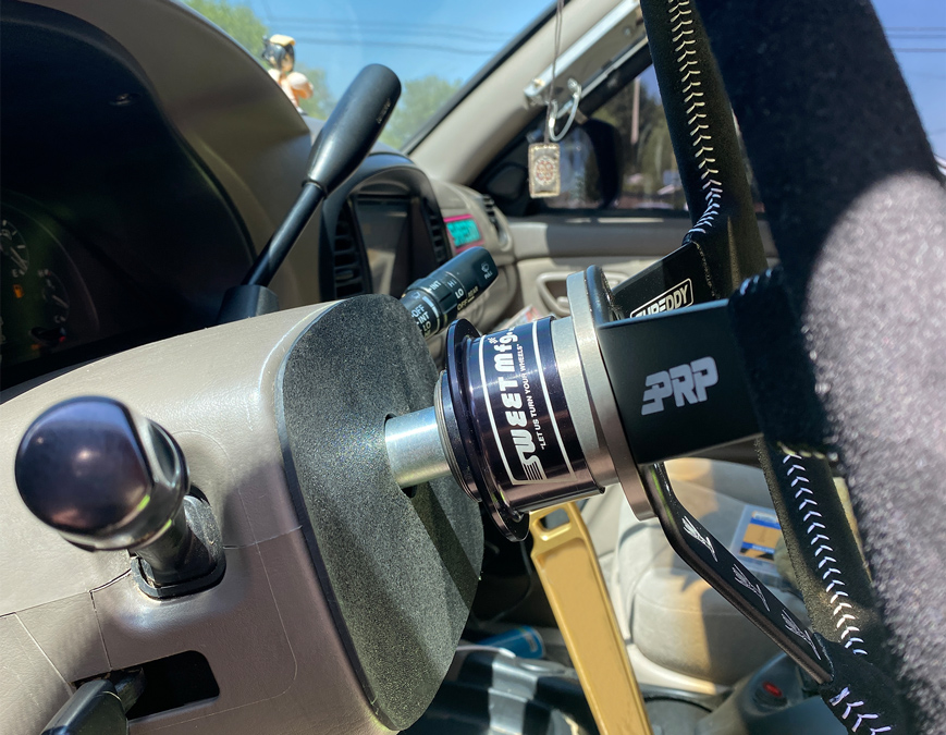 Toyota Steering Wheel Quick Release Stub Adapter