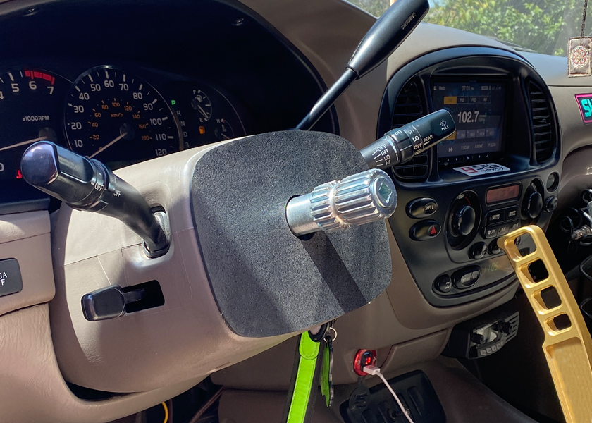 Toyota Steering Wheel Quick Release Stub Adapter