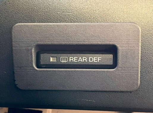 Rear-defroster-overlay-plate5 Rear Defroster Button Overlay Bronco 1992-1996