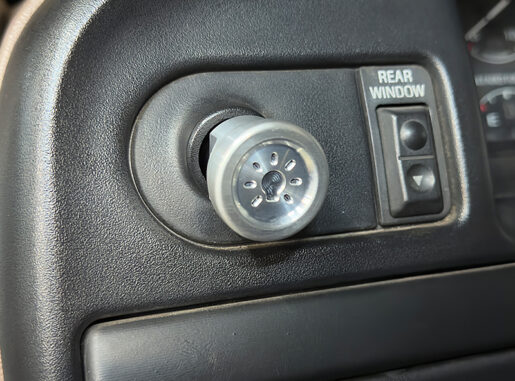 Ford-Billet-Headlight-Knob-4 Billet Headlight Knob / Ford 1987-97 Bronco & F-Series