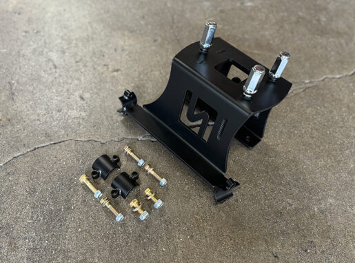 Early-Bronco-Drop-Down-Mount4 Dropped Spare Tire Mount / Early Bronco 1966-1977