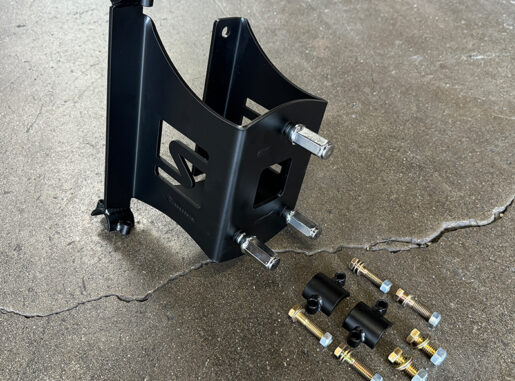 Early-Bronco-Drop-Down-Mount5 Dropped Spare Tire Mount / Early Bronco 1966-1977